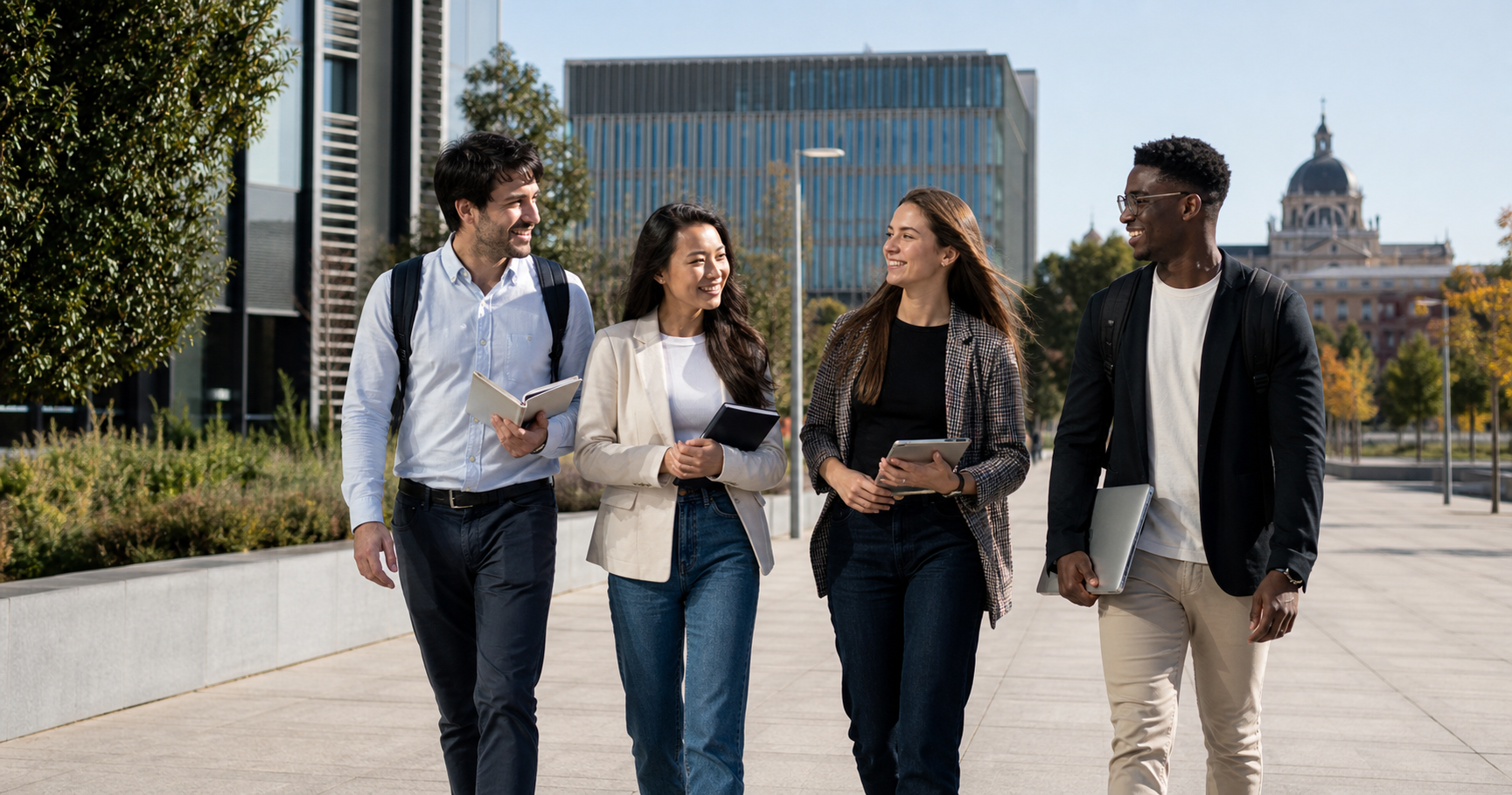 International Experience from Day One Young Professional Students in Spain Madri